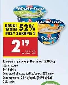 Deser ryżowy Belriso, 200 g