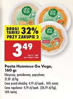 Pasta Hummus Go Vege, 160 g