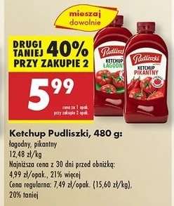 Ketchup Pudliszki, 480 g