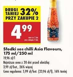 Słodki sos chilli Asia Flavours, 175 ml/250 ml