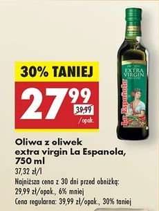 Oliwa z oliwek extra virgin La Espanola 750 ml