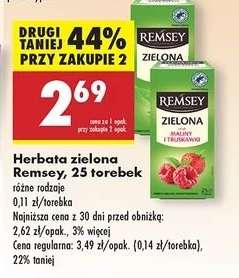 Herbata zielona Remsey, 25 torebek