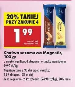 Chałwa sezamowa Magnetic, 100 g