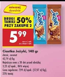 Ciastka Jeżyki 140 g