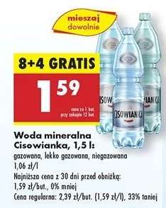 Woda mineralna Cisowianka, 1,5 l
