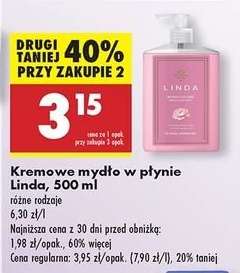Kremowe mydło w płynie Linda, 500 ml