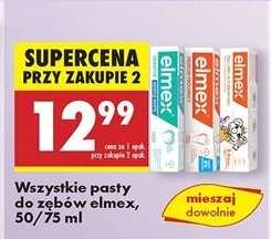 Wszystkie pasty do zębów Elmex, 50/75 ml