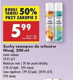 Suchy szampon do włosów Niuqi 200 ml