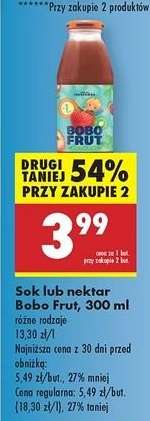 Sok lub nektar Bobo Frut, 300 ml