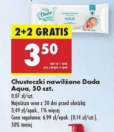 Chusteczki nawilżane Dada Aqua , 50 szt