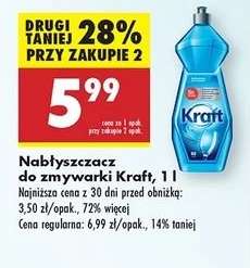 Nabłyszczacz do zmywarki Kraft, 1 l
