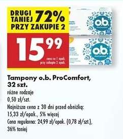 Tampony o.b. ProComfort 32 szt