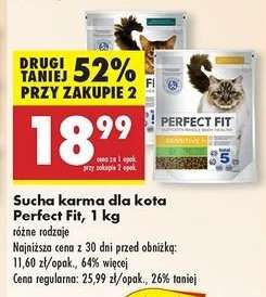Sucha karma dla kota Perfect Fit, 1 kg