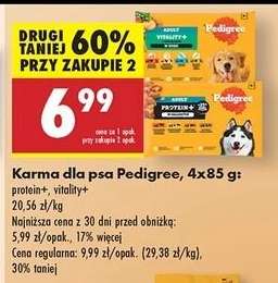 Karma dla psa Pedigree, 4x85 g