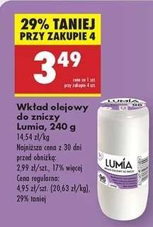 Wkład olejowy do zniczy Lumia 240 g