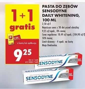 PASTA DO ZĘBÓW SENSODYNE DAILY WHITENING, 100 ML