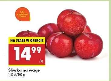 Śliwka na wage