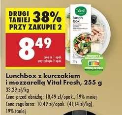 Lunchbox z kurczakiem i mozzarellą Vital Fresh, 255 g