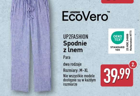 UP2FASHION Spodnie z Lnem