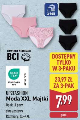 UP2FASHION Moda XXL Majtki