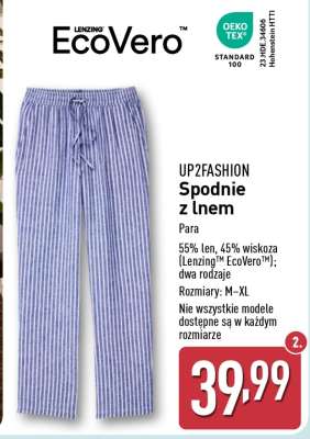 UP2FASHION Spodnie z Lnem