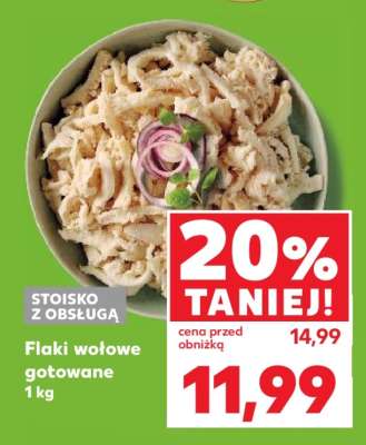 Flaki wołowe gotowane 1 kg