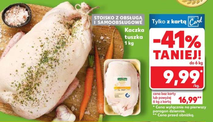 Kaczka tuszka 1 kg