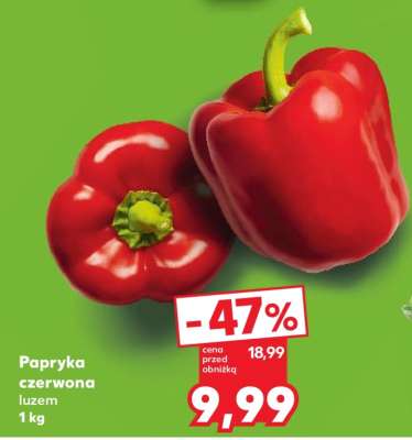 Papryka czerwona luzem 1 kg