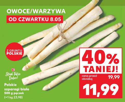 Polskie szparagi białe
