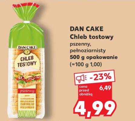 DAN CAKE Chleb tostowy