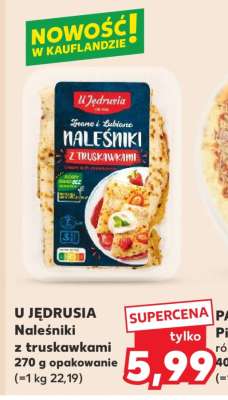 U JĘDRUSIA Naleśniki z truskawkami