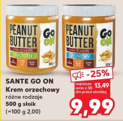 SANTE GO ON Krem orzechowy