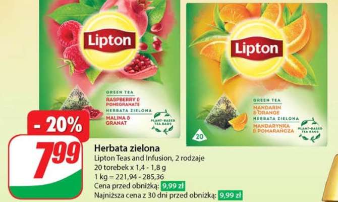 Herbata zielona