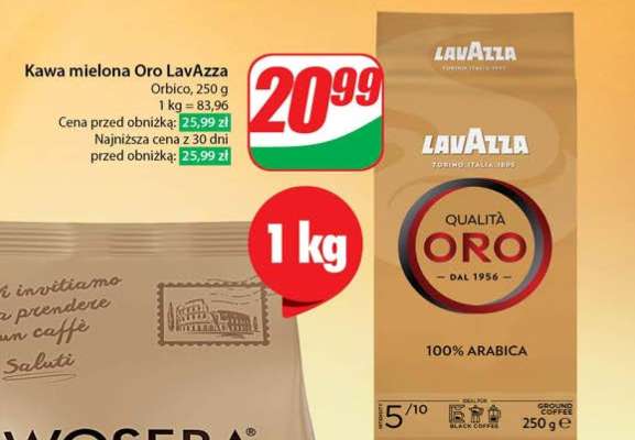 Kawa mielona Oro LavAzza