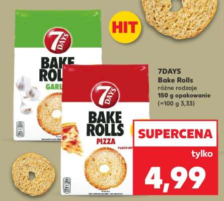 7DAYS Bake Rolls
