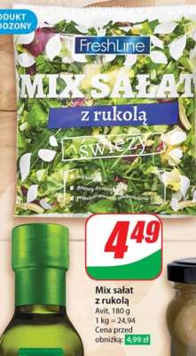 Mix sałat z rukolą