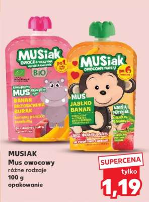 MUSIAK Mus owocowy