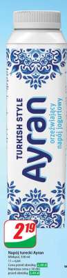 Nápoj turecký Ayran