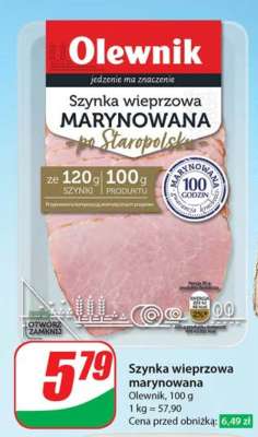 Szynka wieprzowa marynowana