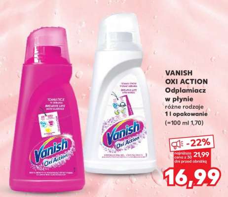 VANISH OXI ACTION Odplamiacz w płynie