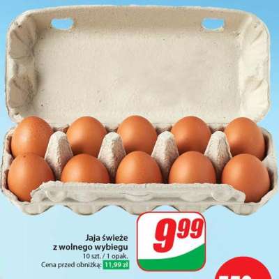 Jaja świeże z wolnego wybiegu