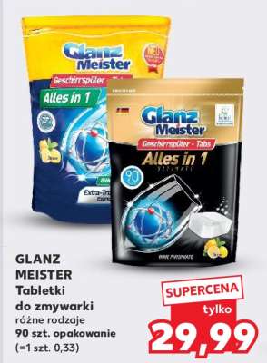 GLANZ MEISTER Tabletki do zmywarki