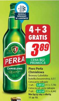 Piwo PERŁA CHMIELOWA