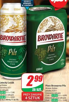 Piwo Browarne Pils