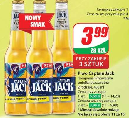 Piwo Captain Jack