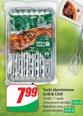 Tacki aluminiowe Grill & Chill