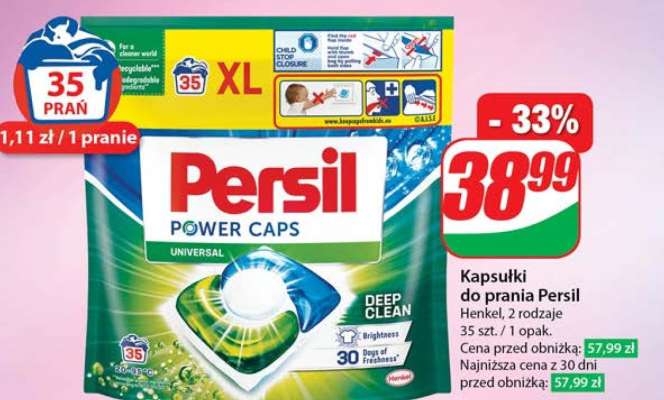 Kapsułki do prania Persil