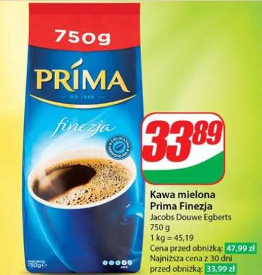 Kawa mielona Prima Finezja