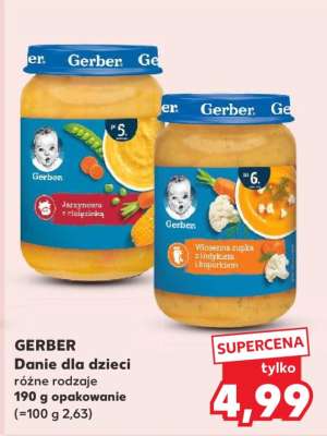 GERBER Danie dla dzieci