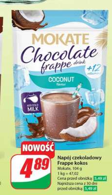Napój czekoladowy Frappe kokos